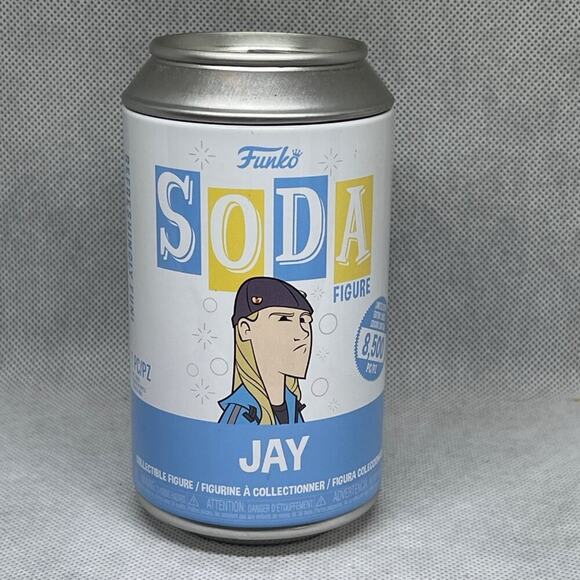 Funko Soda 2021  Jay (Jay & Silent Bob) Vinyl Figures In Can with Pog & Figure - Picture 2 of 6
